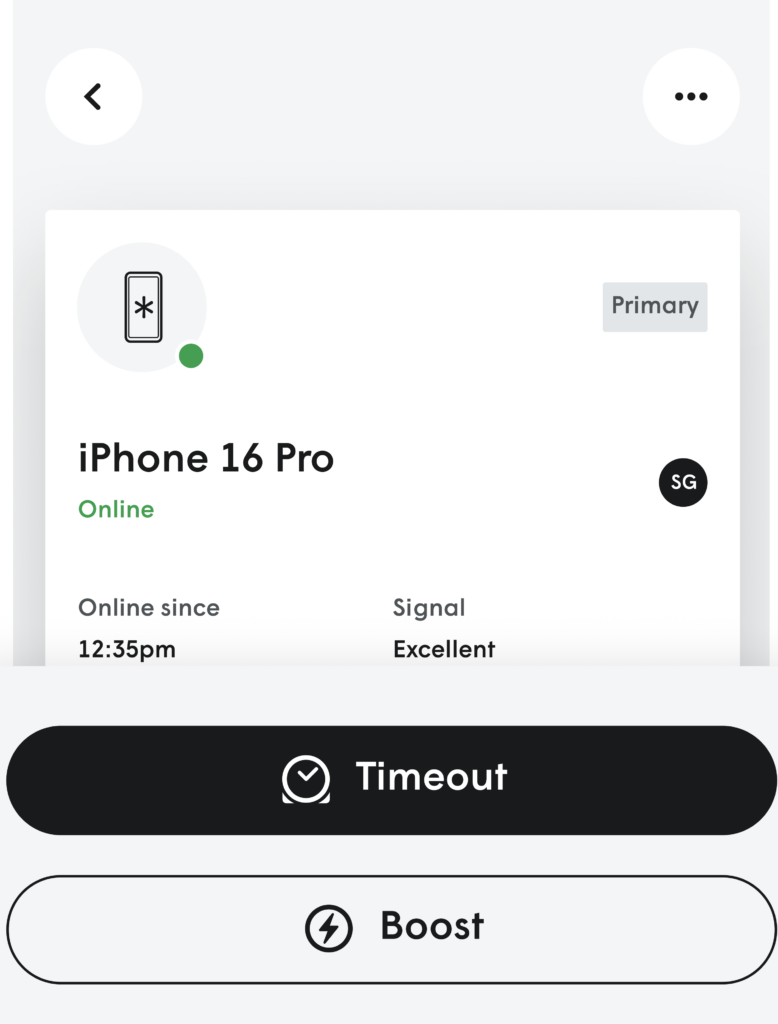 Plume Home App connected devices dashboard